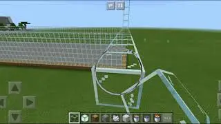 Строим дорожный тоннель аквариум в деревне майнкрафт.Building a road tunnel aquarium in the minecraf