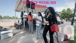 Juneteenth Festival Buffalo 2025 - UZMAN Performs August Free [Emancipation Anthem]