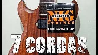 Encordoamento NIG 7 CORDAS | Review | Michel Oliveira