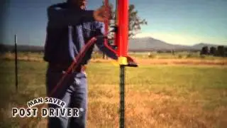 A Quick Preview - How to install fence post faster and easier