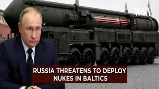 Putin Issues Nukes In Baltics Threat Over Finland, Sweden If Join  NATO