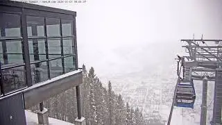 Teton Time Lapse of sunrise viewed from Snow King Resort on January 7, 2026