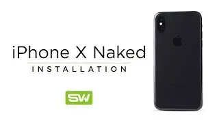 Slickwraps iPhone X Naked Installation Video