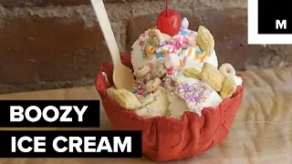 Spiked ice cream will get you tipsy