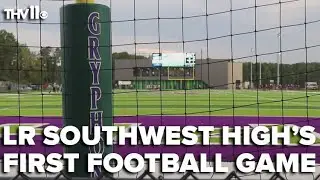 History in the making: Little Rock Southwest High School's first football game