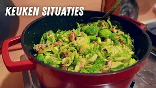 Hollandse spruitjes lekker klaarmaken met Surinaamse garnalen - moeders recept - Keuken Situaties 24