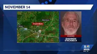 Man charged with bank robbery in York and Lancaster counties, say police