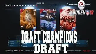 MADDEN 16 DRAFT CHAMPIONS - ELITES AND LEGENDS EVERYWHERE!!!