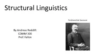 Structural Linguistics Theory Video
