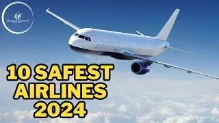 TOP 10 SAFEST AIRLINES IN THE WORLD 2024! | BEST AIRLINES