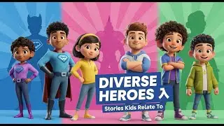 🌈 Diverse Heroes for Kids: Why Character-Driven Stories Matter Today