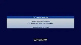 Sky Final Closedown EPG Background Music - 00:59:57 01/01/2018 - Shutdown
