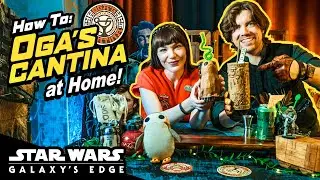 How to make Galaxy's Edge Disneyland Drinks at Home!
