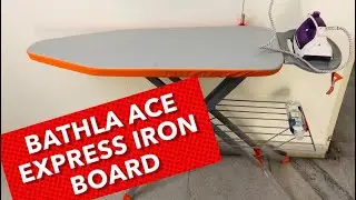 Bathla X-Pres Ace &mdash; большая складная гладильная доска с алюминизированной гладильной поверхностью