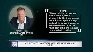 CPL RECORDS &lsquo;INCREDIBLE INCREASE&rsquo; IN VIEWERSHIP IN 2020