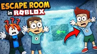 Scary Escape Rooms - Roblox | Shiva and kanzo Gameplay | Scare Time 2