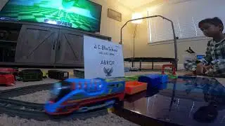 Thomas Trains on my Stations and Train Tracks
