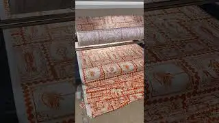 High speed roller heat transfer machine JC-26B #heatransfer #heatpress #rotary #heattransferprinting