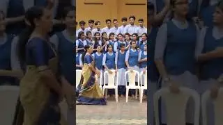 school teacher and school girl and boy trending Instagram reels video