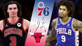 Philadelphia 76ers VS. Chicago Bulls | LIVE Reactions | Play-By-Play | Watch Party