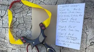 Slingshot Golf Course Idea - Walk through #slingshot #catapults #fun