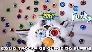 Como Remover ou Trocar Olhos de Furby 1998 👀 TUTORIAL PASSO A PASSO