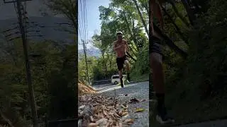 Tim Tszyu training in the Japanese Mountains.