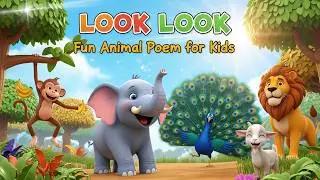 Song with Safari Animals | Lalafun Nursery Rhymes & Kids Songs | Poem Pack