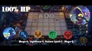 Magic Chess 100%HP With Commander Asta Skill 1.