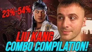 LIU KANG COMBO COMPILATION: MORTAL KOMBAT 1!