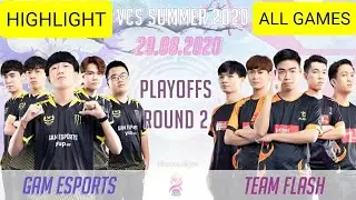 GAM vs FL Highlight All Games VCS M&ugrave;a H&egrave; 2020 Playoffs Round 2 | GAM Esports vs Team Flash