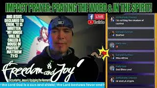 🔴 LIVE PRAYING THE WORD & IN THE SPIRIT | REFRESHING, EDIFYING, ATMOSPHERE CHANGING &ndash; CATCH WIND!