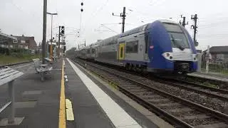 TER Hauts-de-France -  Arriv&eacute;e en gare d'un TER 2N NG