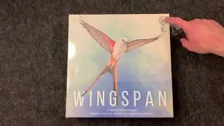 Wingspan Board game Unboxing - 4k