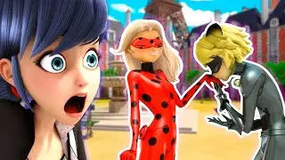 CHLOE se CONVIERTE en LA NUEVA LADYBUG y ADRIEN se ENAMORA - Historias Fantásticas