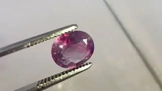 3 Carat Natural Ruby Pink Sapphire Kashmir