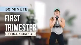 MOVE WITH HOPE | 2 WEEK PRENATAL STRENGTH PROGRAM | WEEK 1 DAY 3 | FIRST TRIMESTER SAFE | FULL BODY