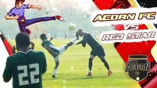 CRAZY SUNDAY LEAGUE TACKLE + STARTING WITH 10 MEN! 😳😱 | LEAGUE: 1 | ACORN FC vs Red Star Homerton