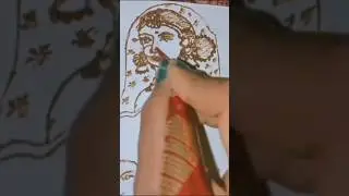 ~DULHAN FOR BRIDAL MEHNDI STEP BY STEP~#henna #tutorial #dulhan #art #shorts #bridalhenna