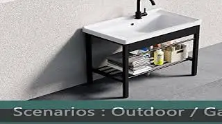 Freestanding Laundry Utility Sink, 28.3
