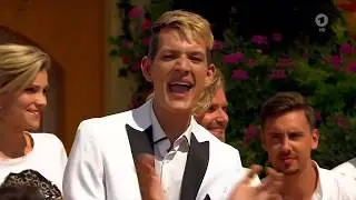Mike van Hyke beim Finale der 11. Sendung vo Immer wieder Sonntags
