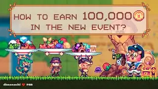 How to earn 100,000 MGOLD in the new task event in web3 game Pixel Heroes Adventure!