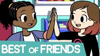Besties Moments - Full Episode Compilations | Fun STEM Cartoons | The Paper Girls Show