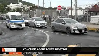 CONCERNS ABOUT FOREX SHORTAGE