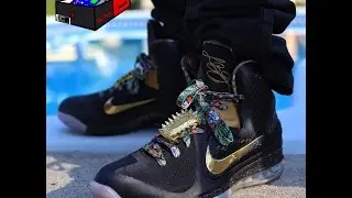 Lebron 9 IX Watch The Throne On Feet (Produced by eXimus) Deadstock Beats