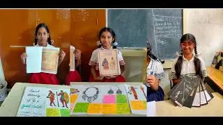 Brochure Making by class VI D