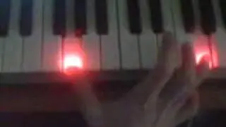 UEFA Champions League anthem piano tutorial (Very easy version with lights-unprofessional)