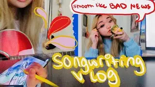 SONGWRITING VLOG 01 // like art studio vlogs, but music