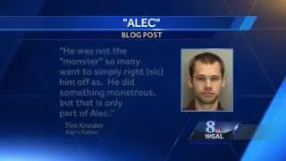 Father of man who killed 3 people writes blog post about his son