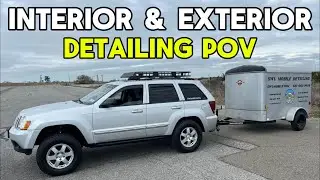 Mobile Car Detailing Interior & Exterior Cleaning POV